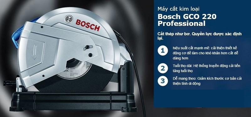 máy cắt sắt Bosch