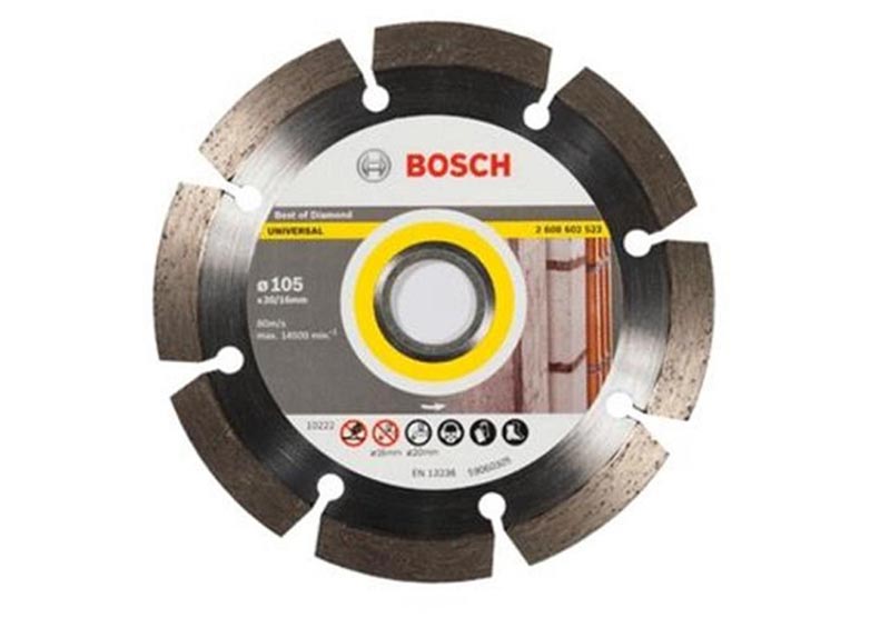 Đĩa cắt kim cương 105x20/16mm đa năng Bosch 2608603726