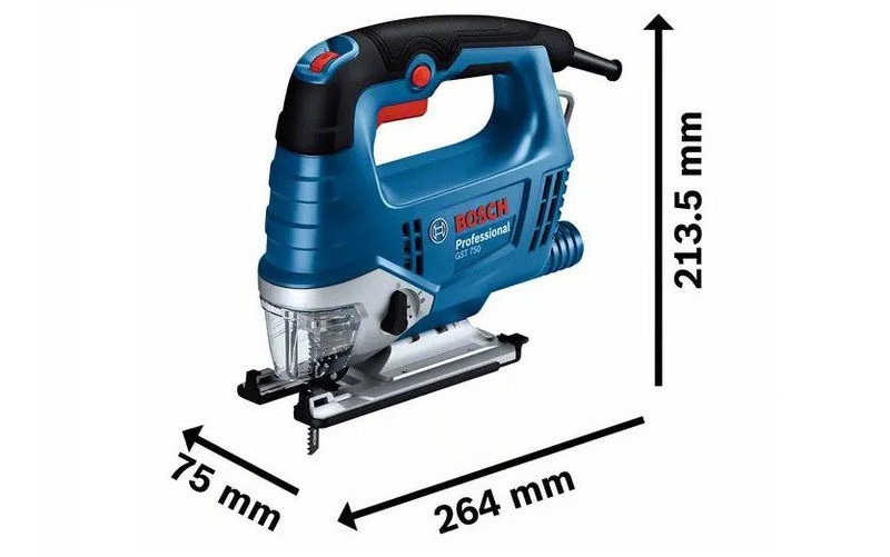 Máy cưa lọn Bosch ST 750 nhỏ gọn chắc chắn