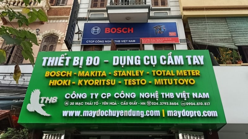 THB Việt Nam phân phối máy khoan từ chính hãng 100%