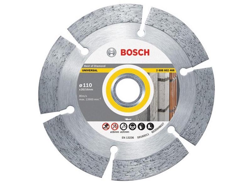 Đĩa cắt kim cương đa năng Bosch từ 110mm đến 230mm