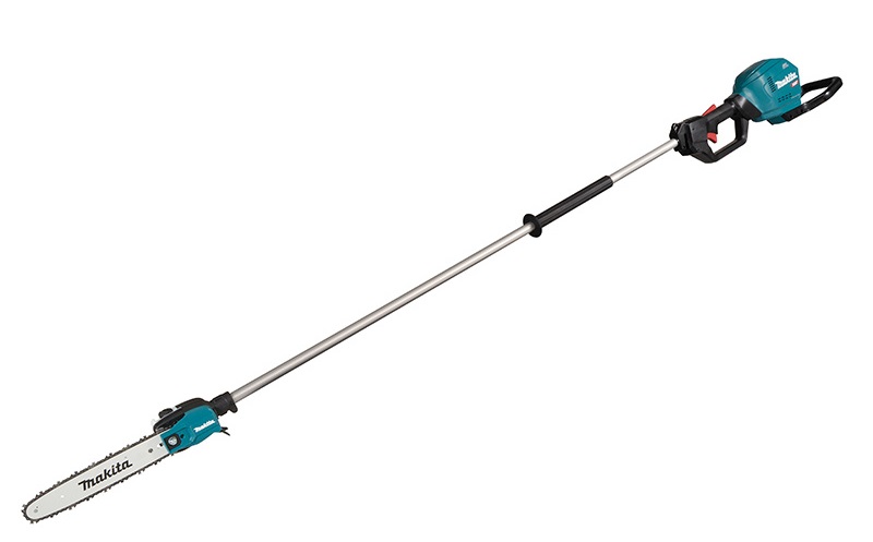 Thiết kế máy cưa cành trên cao dùng pin Makita UA003GZ01 nhỏ gọn, dễ sử dụng, lưỡi cưa 300mm