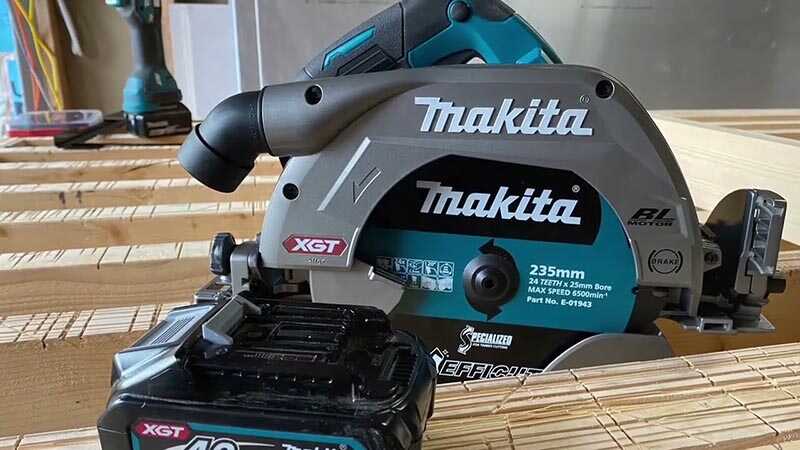 Máy cưa đĩa Makita HS009GZ dùng pin 40V Max