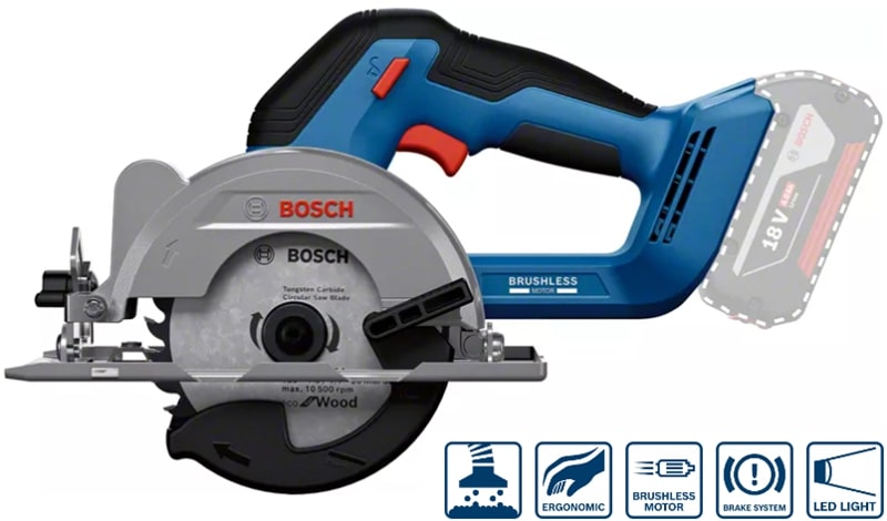 Máy cưa đĩa Bosch GKS 18V-44 dễ sử dụng