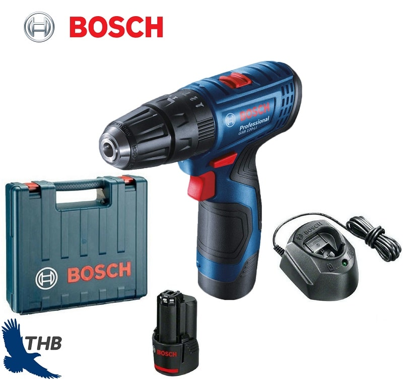 Bộ máy khoan Bosch dùng pin 12V