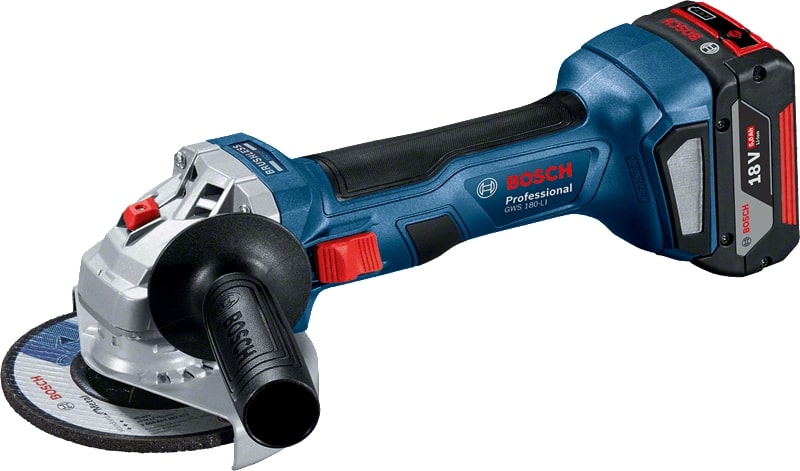 Bosch GWS 180-LI chắc chắn dễ sử dụng