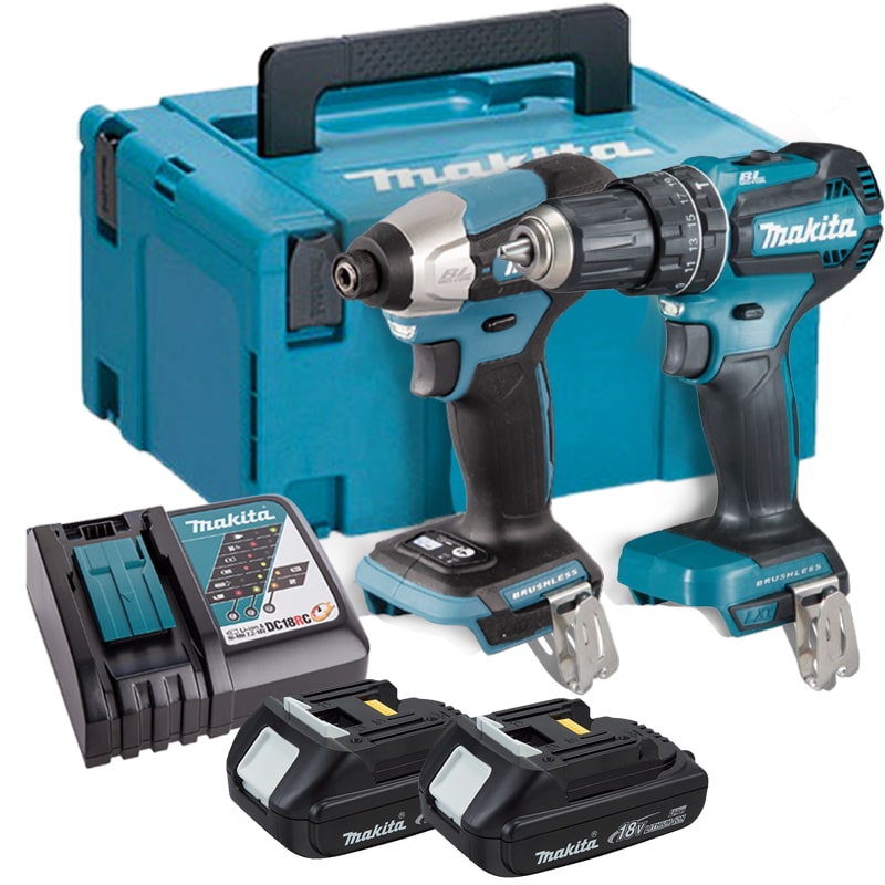 Bộ máy khoan, vặn vít Makita DLX2414AJ 