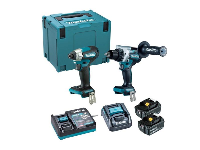 Bộ máy khoan, vặn vít Makita DLX2443JX1