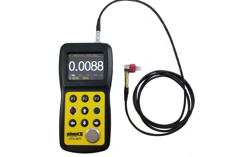 Thiết kế máy đo độ dày kim loại UTG-2675 nhỏ gọn, đơn giản, dễ sử dụng