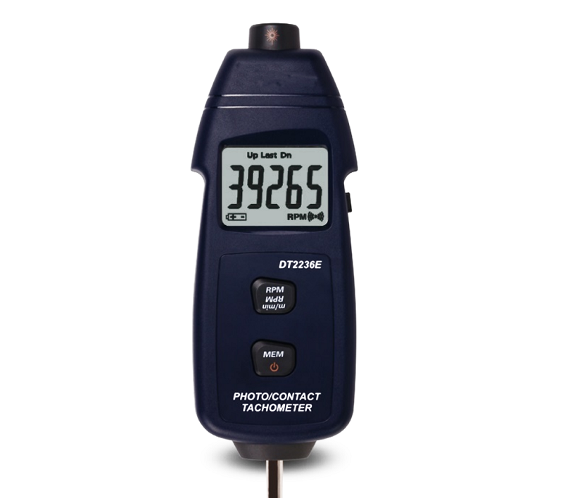 Máy đo tốc độ vòng quay Total Meter DT2236E có thiết kế nhỏ gọn, hiện đại, đa tính năng