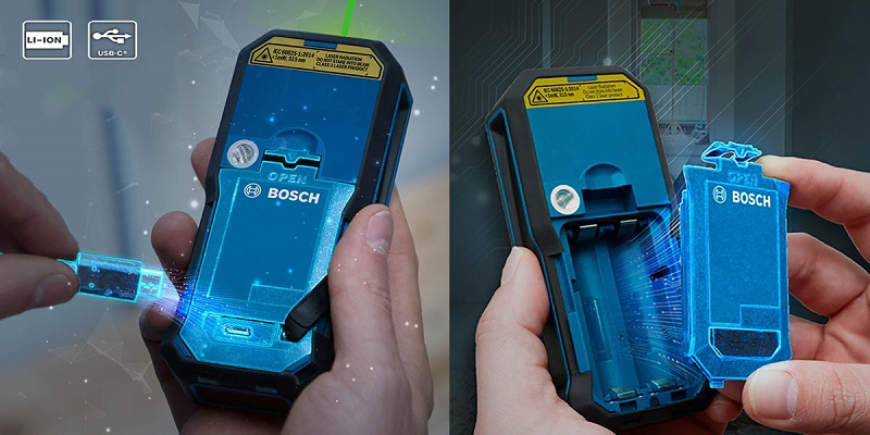 Pin dùng cho máy đo khoảng cách Bosch BA 3.7V 1.0Ah thiết kế nhỏ và nhẹ