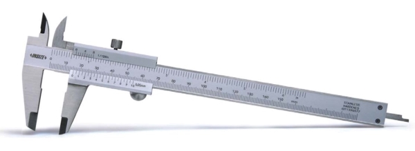 Thước cặp cơ khí dải đo: 0-200mm Insize 1205-2003S