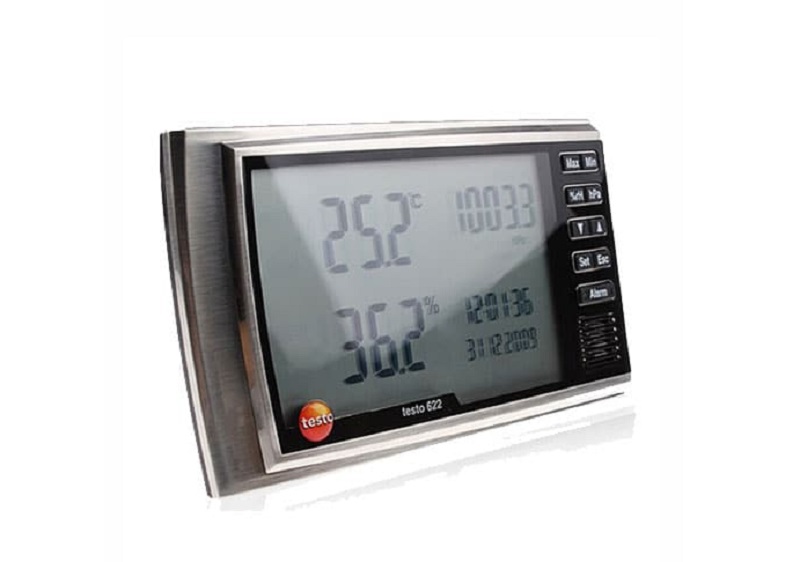 Máy đo nhiệt độ độ ẩm Testo 622 cho khả năng đo chính xác, tiện lợi trong quá trình sử dụng