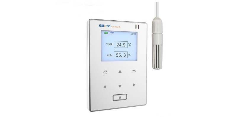 Bộ ghi dữ liệu nhiệt độ độ ẩm WIFI Elitech RCW-800