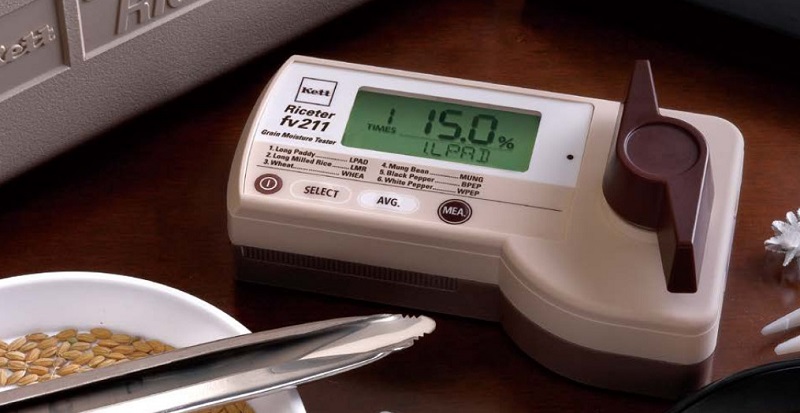 Thiết kế máy đo độ ẩm lúa gạo Kett Fv211 nhỏ gọn, dễ sử dụng, linh hoạt