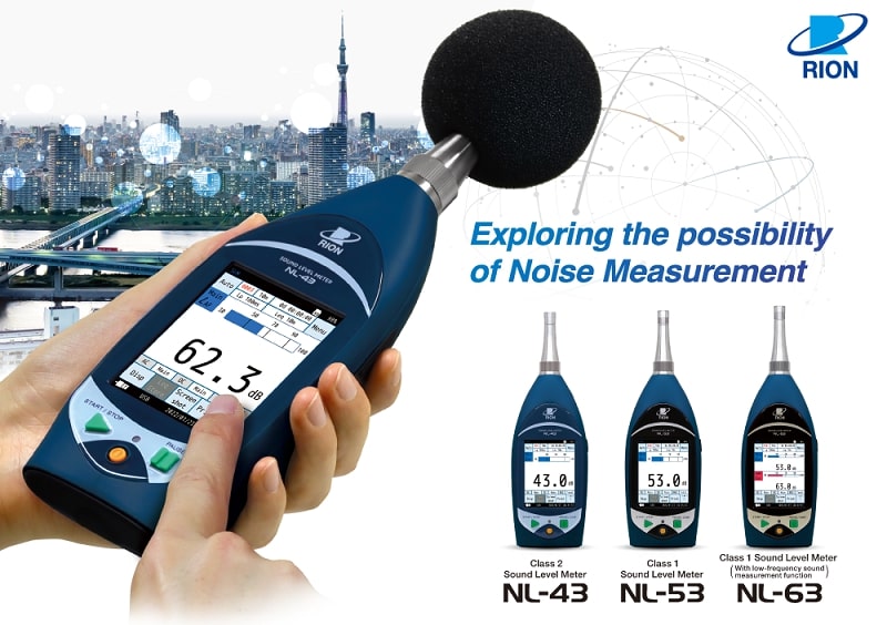 Rion NL-43 đo độ ồn chính xác