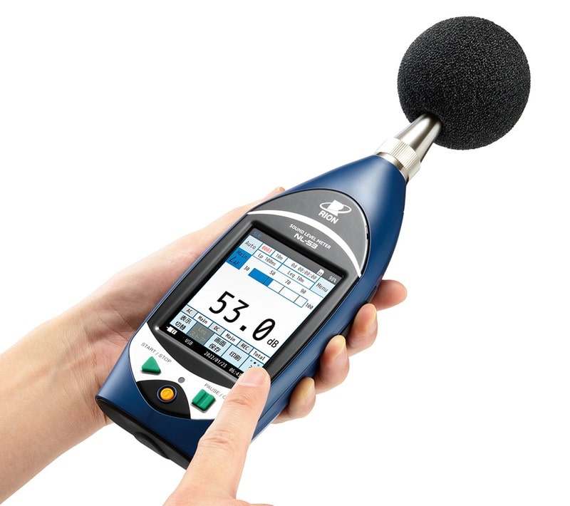 Máy đo độ ồn Rion NL-53 đo độ ồn và dải tần số chính xác