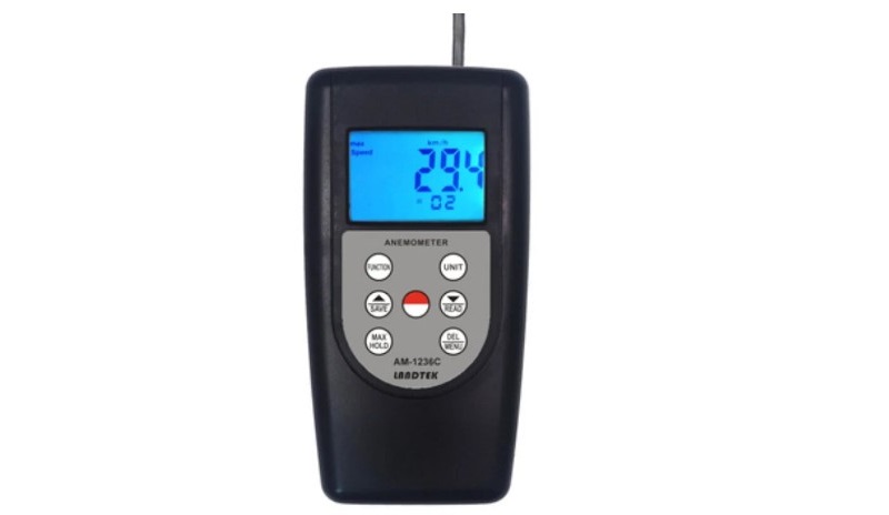  Máy đo tốc độ gió và lưu lượng gió Total Meter AM-1236C đa tính năng