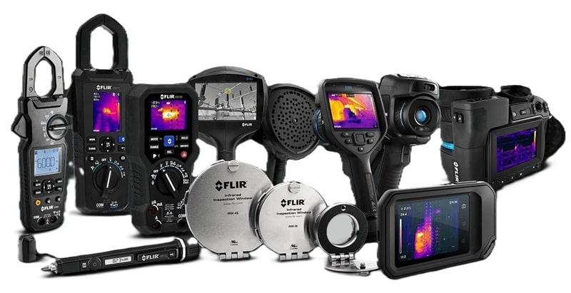 Các thiết bị đo Flir chủ yếu dùng cho kiểm tra công nghiệp
