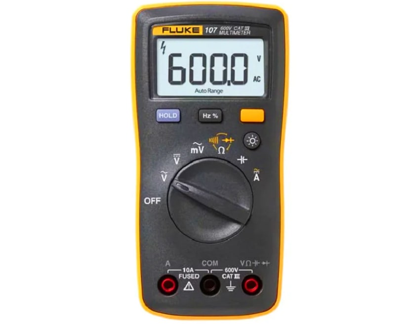 Fluke 107 mang thiết kế nhỏ gọn bền chắc