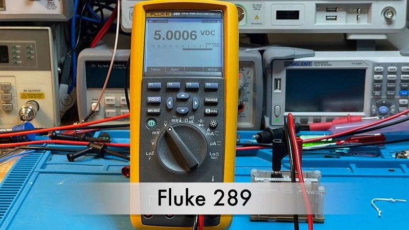 Đồng hồ vạn năng Fluke 289 ghi dữ liệu nhanh chóng