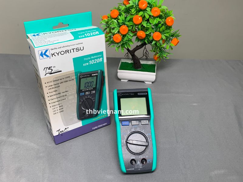 Đồng hồ vạn năng Kyoritsu 1020R có khả năng cách điện tốt