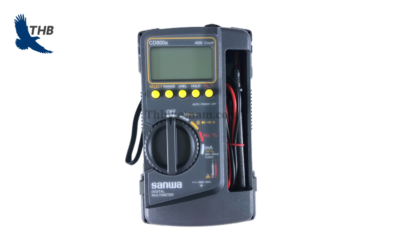 Đồng hồ vạn năng Sanwa CD800A có khả năng đo điện chính xác