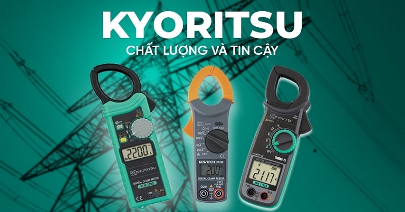 Kyoritsu cung cấp đa dạng các loại ampe kìm