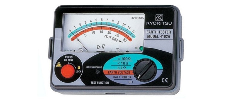 Máy đo điện trở đất Kyoritsu 4102AH nhỏ gọn, chất lượng