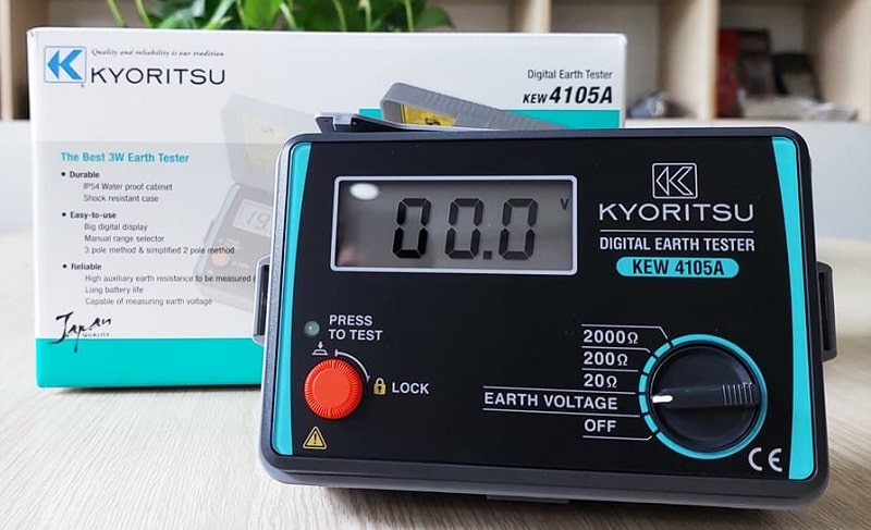 Máy đo điện trở đất Kyoritsu