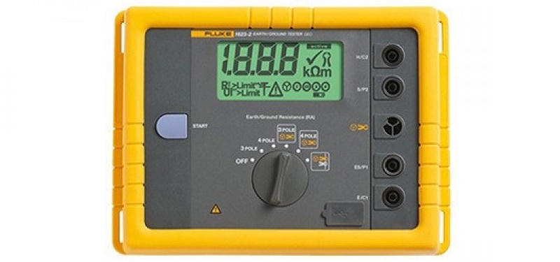 Fluke 1625-2 GEO bền chắc, dễ sử dụng