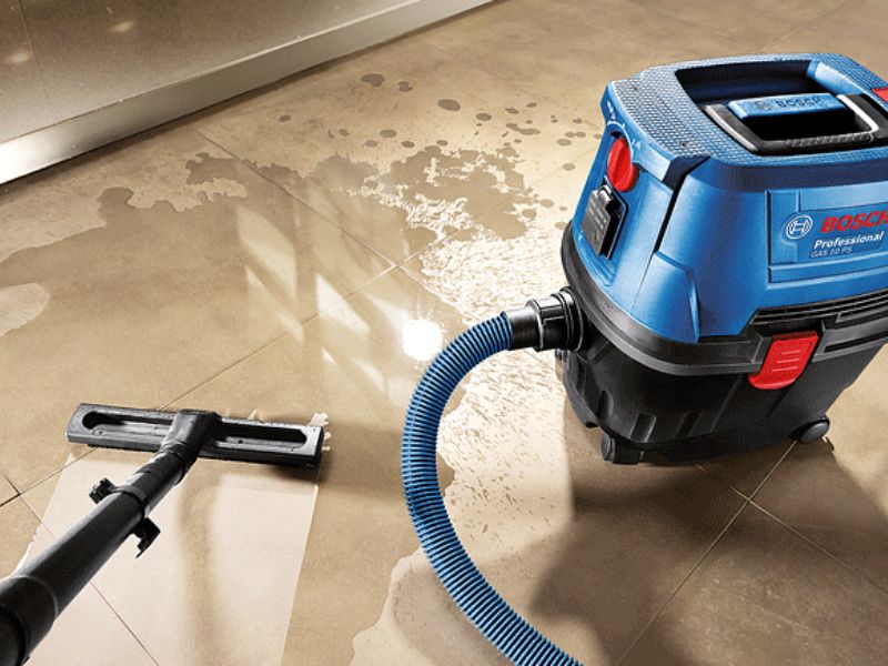 Máy hút bụi Bosch lực hút mạnh, thiết kế bền bỉ 
