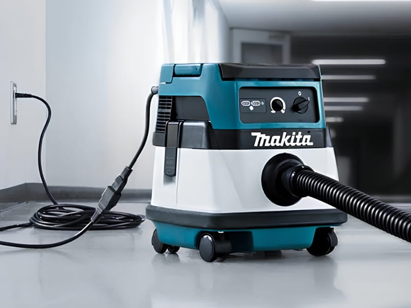 Máy hút bụi có dây hoạt động bằng nguồn điện 220V hoặc 380V