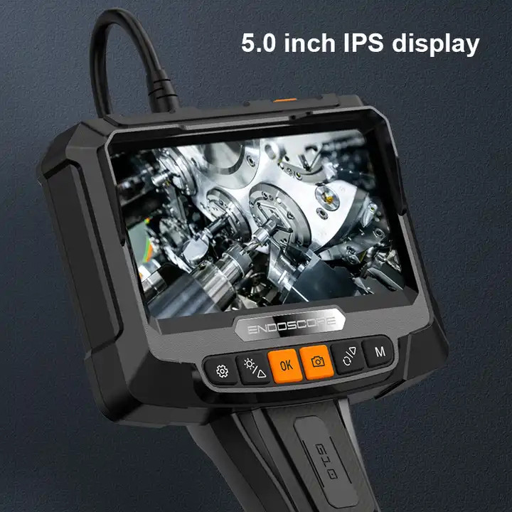 Camera nội soi G10 5.5 ống kính kép có màn hình IPS 5 