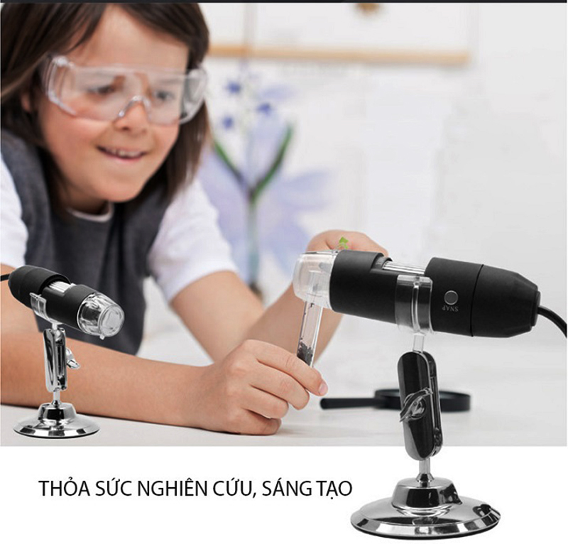 Kính hiển vi điện tử YPC-X02 được dùng trong học tập, nghiên cứu