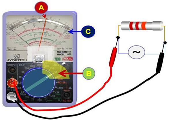Hướng dẫn đo ampe bằng đồng hồ vạn năng