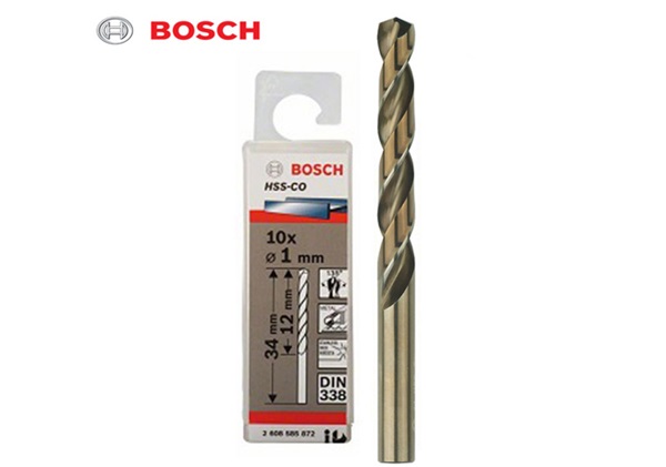 Mũi khoan Inox Bosch HSS-Co từ 1mm đến 13mm