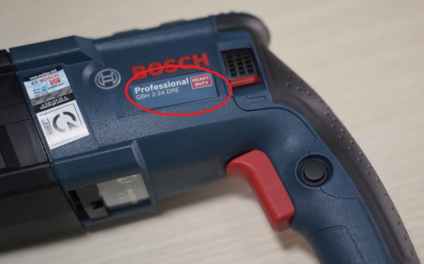Ký hiệu DRE ở cuối mã máy khoan Bosch GBH