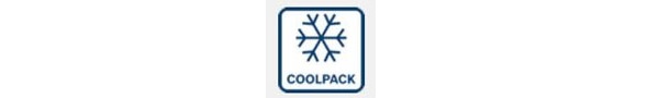 Ký hiệu công nghệ Coolpack trên pin Li-on