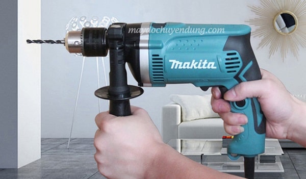 Makita HP1630 được dùng nhiều trong sửa chữa điện nước gia đình