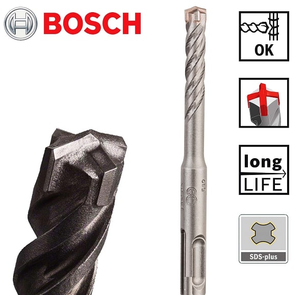 Mũi khoan bê tông Bosch SDS Plus 5X