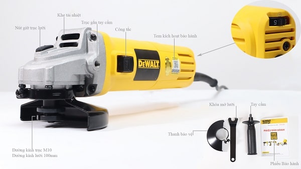 Máy mài góc Dewalt DW820-B1