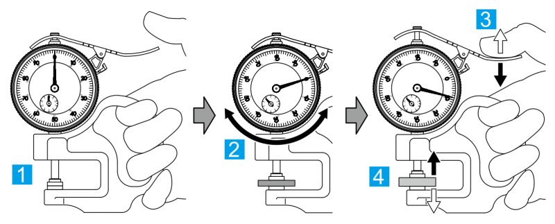 Hướng dẫn sử dụng thước đo độ dày Mitutoyo 7301A để đo so sánh