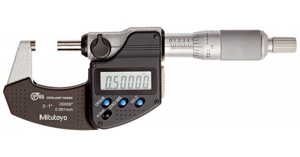 Panme đo ngoài 0-25mm điện tử Mitutoyo 293-330-30