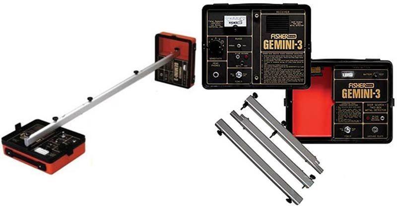 Máy dò kim loại dưới lòng đất Fisher Gemini3