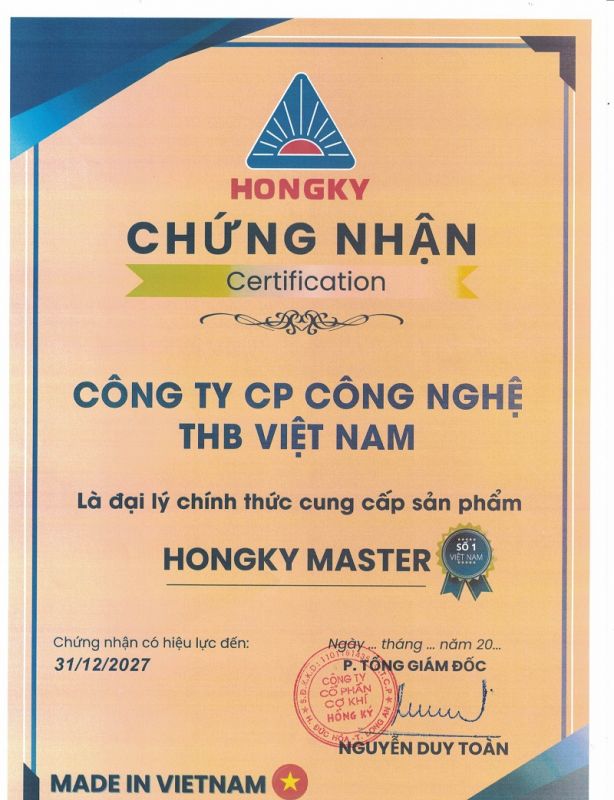 THB Việt Nam là Đại lý cấp 1 phân phối máy hàn Hồng Ký chính hãng