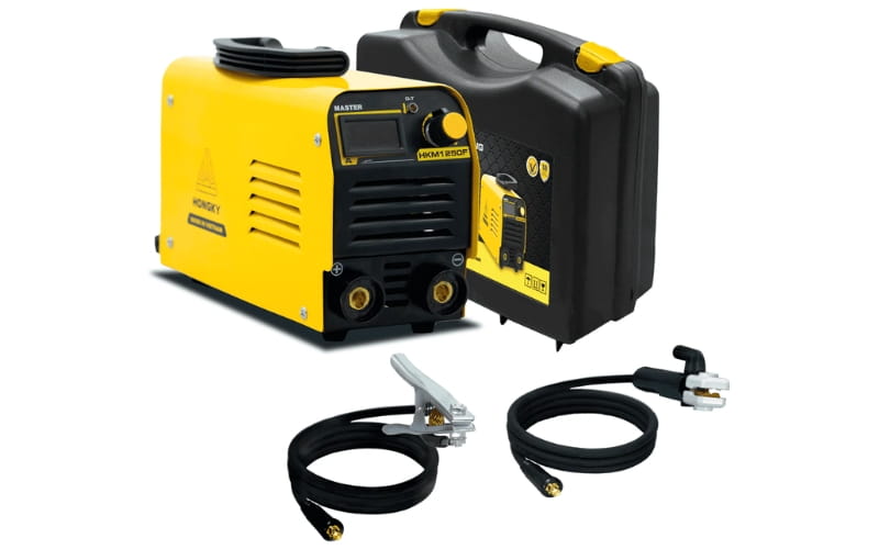 Trọn bộ sản phẩm máy hàn que Hồng Ký HKM1250F