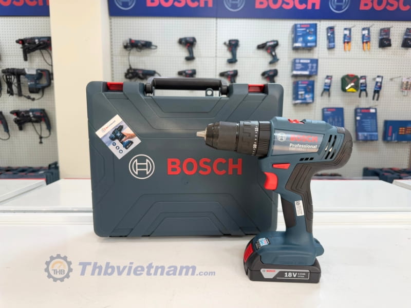 Máy khoan động lực dùng pin Bosch GSB 183-Li 1 Pin tại THB Việt Nam