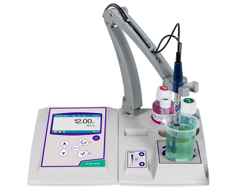Máy đo pH để bàn thường được sử dụng trong thí nghiệm, nghiên cứu khoa học