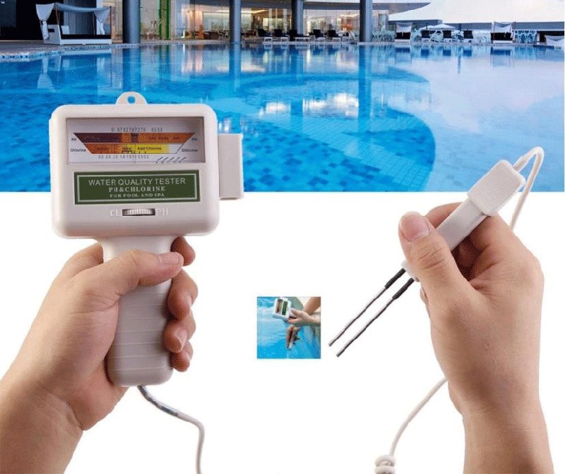 Máy đo Chlorine dư hỗ trợ đo Clo trong bể bơi